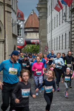 Impressionen vom Stadtlauf Luzern 2019. (Bild: Pius Amrein, 4. Mai 2019)