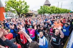 Impressionen vom Stadtlauf Luzern 2019. (Bild: Roger Grütter, 4. Mai 2019)