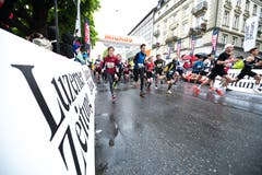 Impressionen vom Stadtlauf Luzern 2019. (Bild: Roger Grütter, 4. Mai 2019)