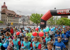Impressionen vom Stadtlauf Luzern 2019. (Bild: swiss-image/Andy Mettler, 4. Mai 2019)