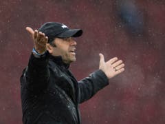 Uli Forte hadert an der Seitenlinie (Bild: KEYSTONE/ENNIO LEANZA)
