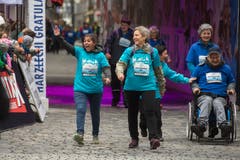 Impressionen vom Stadtlauf Luzern 2019. (Bild: Dominik Wunderli, 4. Mai 2019)