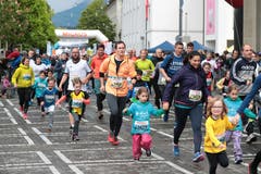 Impressionen vom Stadtlauf Luzern 2019. (Bild: Roger Zbinden, 4. Mai 2019)