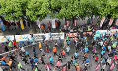 Impressionen vom Stadtlauf Luzern 2019. (Bild: swiss-image/Andy Mettler, 4. Mai 2019)
