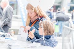 Kurzentschlossene können sich bis kurz vor dem Start vor Ort nachmelden. (Bild: Nadia Schärli, 4. Mai 2019)