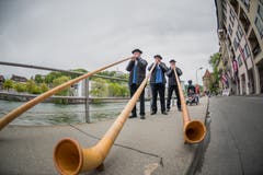 Impressionen vom Stadtlauf Luzern 2019. (Bild: Roger Grütter, 4. Mai 2019)