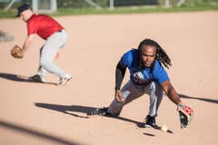 Die Lucerne Eagles, das Nationalliga A Baseball Team, bereiten sich auf die Saison vor. (Bild: Boris Bürgisser, 25. April 2019, Reussbühl in Luzern)