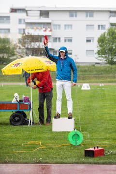 Starter am Nationalen Frühjahrsmeeting auf der Leichtathletik-Anlage Allmend in Zug. (Bild: Patrick Hürlimann, Zug, 4. Mai 2019)