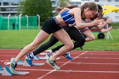 Leichtathletik: Nationales Frühjahrsmeeting auf der Leichtathletik-Anlage Allmend in Zug. (Bild: Patrick Hürlimann, Zug, 4. Mai 2019)