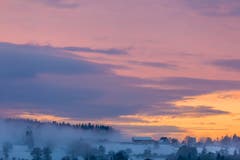Winterabend im Mai über dem Peter und Paul in St. Gallen. (Bild: Christian Wild)