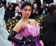 Lilly Singh an der Met Gala in New York. (Bild: Charles Sykes/Invision/AP)