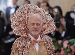 Ryan Murphy an der Met Gala in New York. (Bild: KEYSTONE/EPA/JUSTIN LANE)