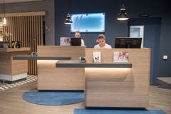 Die Rezeption. (Bild: Boris Bürgisser, Kriens, 8. Mai 2019)
