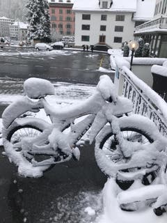 Einsiedeln. (Bild: Hedy Gasser, 5. Mai 2019)