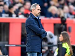 YB-Meistertrainer Adi Hütter verpasste mit Frankfurt einen riesigen Erfolg (Bild: KEYSTONE/AP/MARTIN MEISSNER)