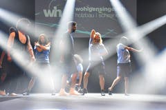 Die Produkteshow findet während der Toggenburger Messe mehrmals statt. (Bild: Ruben Schönenberger, 9. Mai 2019)