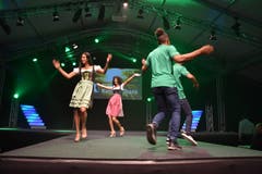 Die Produkteshow findet während der Toggenburger Messe mehrmals statt. (Bild: Ruben Schönenberger, 9. Mai 2019)