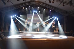 Die Produkteshow findet während der Toggenburger Messe mehrmals statt. (Bild: Ruben Schönenberger, 9. Mai 2019)
