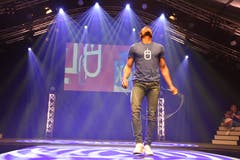 Die Produkteshow findet während der Toggenburger Messe mehrmals statt. (Bild: Ruben Schönenberger, 9. Mai 2019)