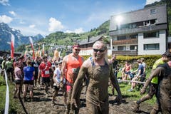 Impressionen von der 10. Austragung des Fisherman's Friend Strongman-Run in Engelberg. (Bild: Roger Grütter, Engelberg, 1. Juni 2019)