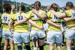 Rugby Frauen: Dangels Luzern - Zürich Valkyries. (Bild: Nadia Schärli, Luzern, 1. Juni 2019)