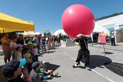 Die Show von Otto il Basotto. (Bild: Roger Zbinden, 1. Juni 2019)