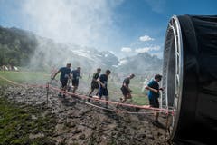Impressionen von der 10. Austragung des Fisherman's Friend Strongman-Run in Engelberg. (Bild: Roger Grütter, Engelberg, 1. Juni 2019)
