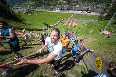 Impressionen von der 10. Austragung des Fisherman's Friend Strongman-Run in Engelberg. (Bild: Roger Grütter, Engelberg, 1. Juni 2019)
