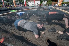 Impressionen von der 10. Austragung des Fisherman's Friend Strongman-Run in Engelberg. (Bild: Roger Grütter, Engelberg, 1. Juni 2019)