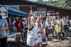 Impressionen von der 10. Austragung des Fisherman's Friend Strongman-Run in Engelberg. (Bild: Roger Grütter, Engelberg, 1. Juni 2019)