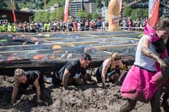 Impressionen von der 10. Austragung des Fisherman's Friend Strongman-Run in Engelberg. (Bild: Roger Grütter, Engelberg, 1. Juni 2019)