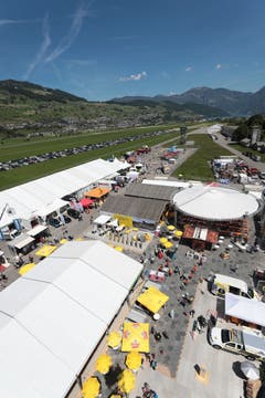 Ein Blick von oben (Bild: Roger Zbinden, 1. Juni 2019)