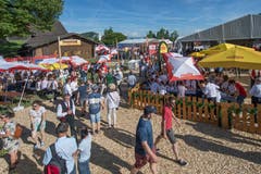 Impressionen vom Kantonal-Musiktag in Altishofen. (Bild: Pius Amrein, Altishofen, 1. Juni 2019)