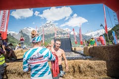 Impressionen von der 10. Austragung des Fisherman's Friend Strongman-Run in Engelberg. (Bild: Roger Grütter, Engelberg, 1. Juni 2019)