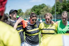 Rugby Frauen: Dangels Luzern - Zürich Valkyries. (Bild: Nadia Schärli, Luzern, 1. Juni 2019)