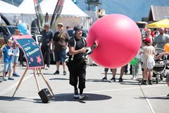 Die Show von Otto il Basotto. (Bild: Roger Zbinden, 1. Juni 2019)