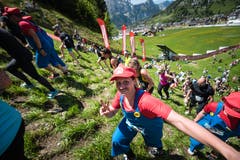 Impressionen von der 10. Austragung des Fisherman's Friend Strongman-Run in Engelberg. (Bild: Roger Grütter, Engelberg, 1. Juni 2019)