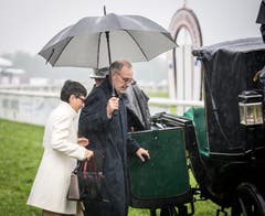 Pfingstrennen 2019 auf der Pferderennbahn in Frauenfeld: Zum Festakt für das 100-Jahr-Jubiläum des Rennvereins Frauenfeld war auch Bundesrat Guy Parmelin geladen. (Bilder: Reto Martin)