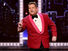 Moderiert wurde die Preisverleihung vom britischen Schauspieler und Komiker James Corden. (Bild: KEYSTONE/AP Invision/CHARLES SYKES)