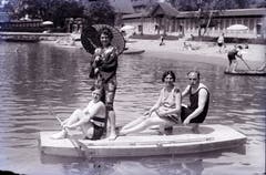 Strandbad Weggis, undatiertes Bild. (Bild: Verein Historisches Archiv Weggis)