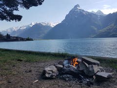Gruonbach. (Bild: Jasmin Lusser, Flüelen, 25. August 2019)