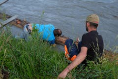 Das Rheinholzen ist nicht ungefährlich.