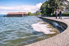 Der Bodensee bei Rorschach.