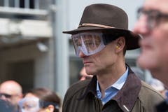 Schaut gespannt zu: der Luzerner Regierungsrat Reto Wyss. (Bild: Eveline Beerkircher, Walenstadt, 12. Juni 2019)