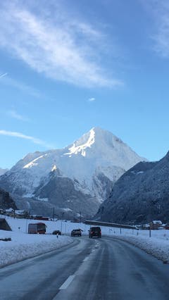 Ihn sieht man wenn man durch Uri Richtung Italien fährt. (Bild: Enrico, Erstfeld, 3. März 2019)