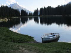 Abendstimmung am Arnisee. (Bild: Edith Inderbitzin, Arni, 15. August 2018)