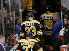 Der Favorit Boston zieht dagegen enttäuscht von dannen (Bild: KEYSTONE/AP/CHARLES KRUPA)