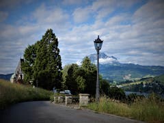 Was für ein schöner Start in den neuen Tag, wer weiss was der heutige Arbeits-Einsatz im Rebberg bringen mag ? Aufgenommen beim Meggenhorn. (Bild: Margrith Imhof-Röthlin, Meggen, 13. Juni 2019)