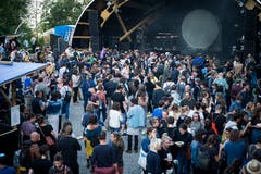 Auftritt von Kate Tempest.