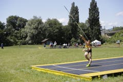 Auch die Leichtathletik-Wettkämpfe haben begonnen. (Bild: Rolf Hunziker/ETF)
